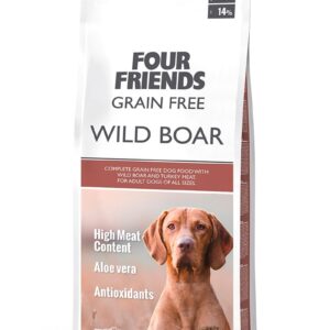 Four Friends Grain Free Wild Boar 17 kg