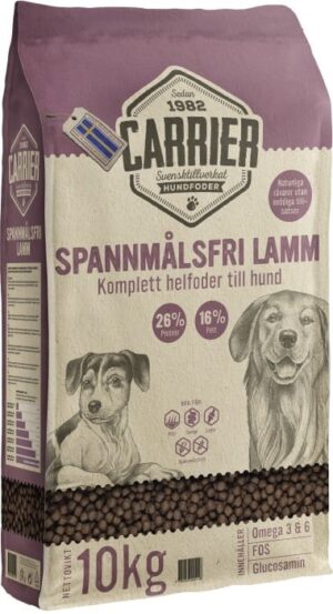 Svenska hundfoder Carrier Spannmålsfri lamm